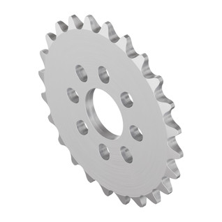 14mm Bore, Aluminum #25 (1/4" Pitch), Hub Mount Sprockets