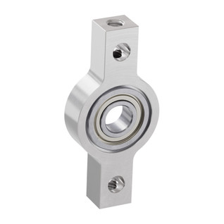 1/4" Bore 2-Side, 1-Post Pillow Block (43mm Width) 1/4" Bore 2-Side, 1-Post Pillow Block (43mm Width)