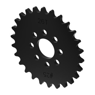 #25 Pitch Acetal Hub-Mount Sprocket (14mm Bore, 26 Tooth)