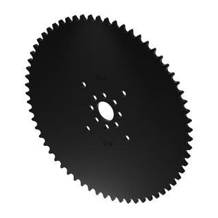 #25 Pitch Acetal Hub-Mount Sprocket (14mm Bore, 64 Tooth)