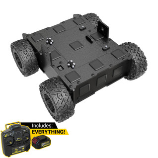 Overlander-4 All-Terrain Robot Platform (25lb Payload, 3.8mph) - With Battery & Charger Overlander-4 All-Terrain Robot Platform (25lb Payload, 3.8mph) - With Battery & Charger