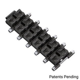 48mm Badlands Tank-Track (24mm Pitch, 48mm Width, Rubber Tread) - 6 Pack