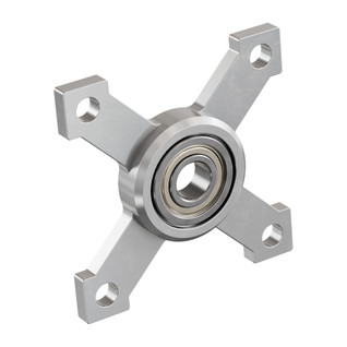 1/4" Bore Face Thru-Hole Pillow Block (32mm x 32mm Mounting Pattern)