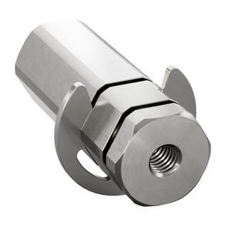 12mm REX® Shaft with E-Clip (Stainless Steel, 32mm Length)