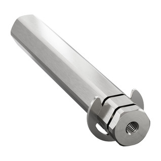 12mm REX® Shaft with E-Clip (Stainless Steel, 80mm Length)