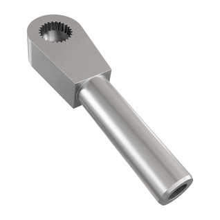 Tube-Mount Servo Arm (H25T Spline, For 6mm ID Tubing)