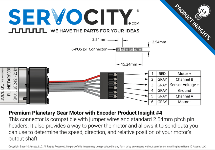 Premium Planetary Gear Motor with Encoder Product Insight #4