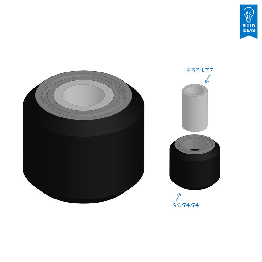 Mini V-Wheels (2 pack)