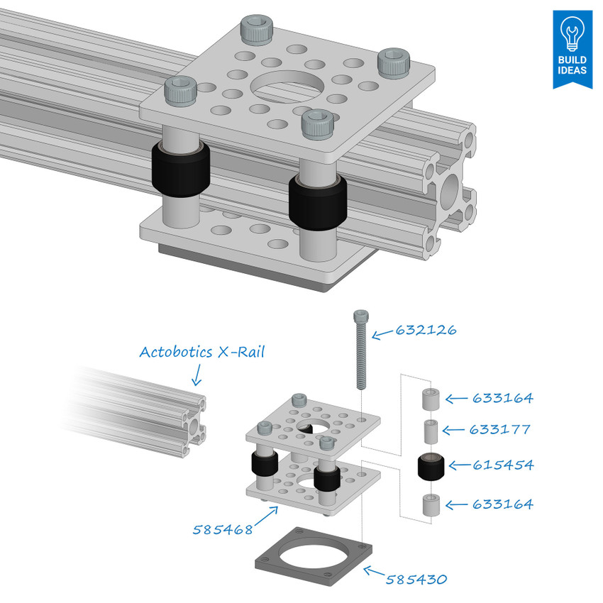 Mini V-Wheels (2 pack)