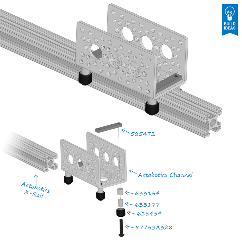 Mini V-Wheels (2 pack)