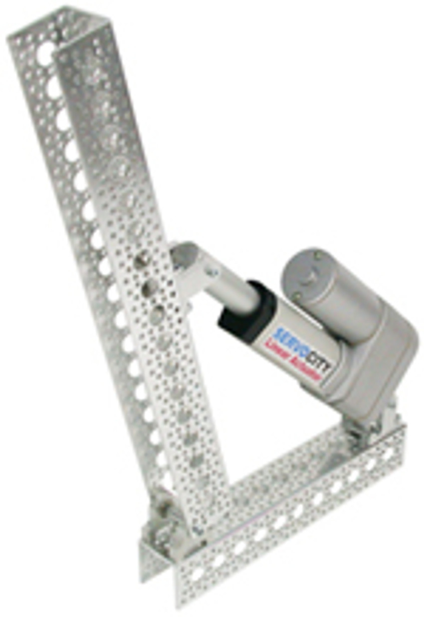 12V Heavy-Duty Linear Actuator (112lb Thrust, 0.6"/sec, 8" Stroke)