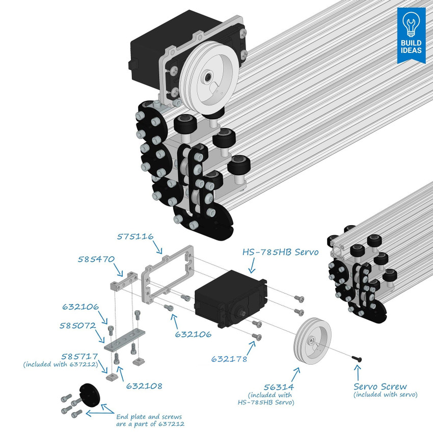 Cascading X-Rail Slide Kit