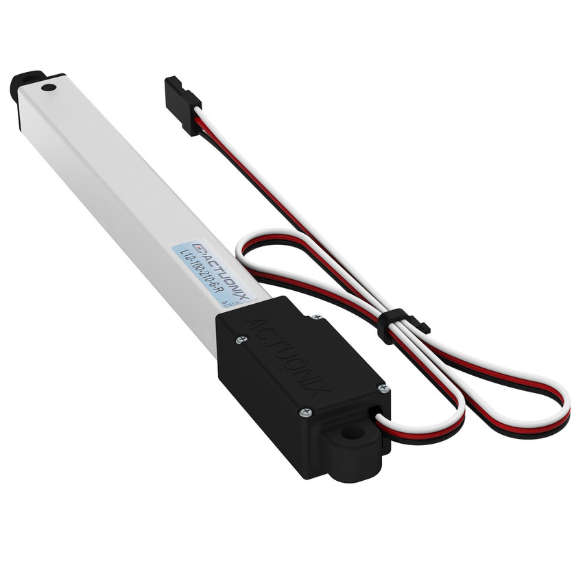 100 mm Stroke 17 lb Thrust Light Duty Linear Servo