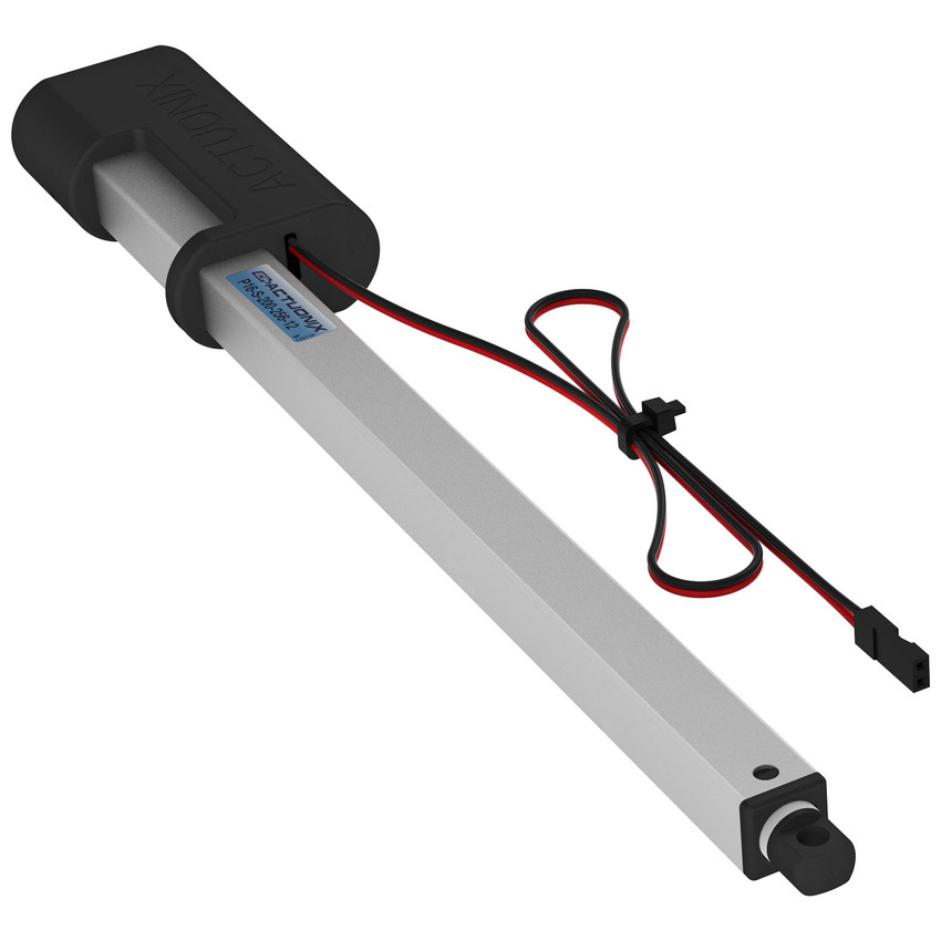 200 mm Stroke 67 lb Thrust Light Duty Linear Actuator