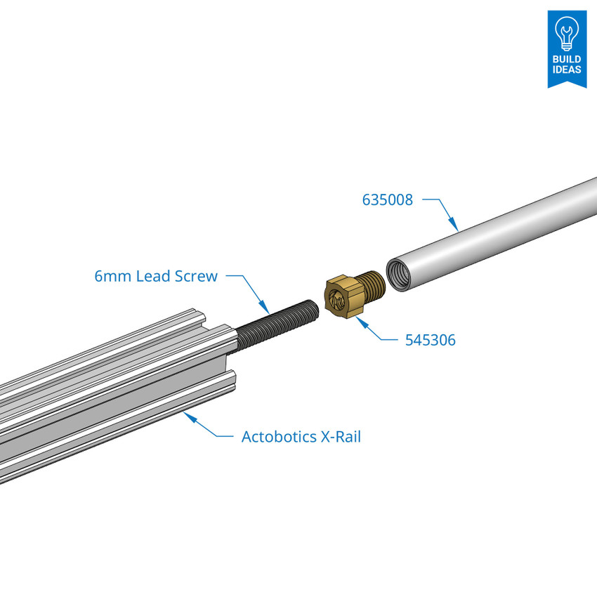 Actuator Piston Tube (12" Length, 3/8" OD)