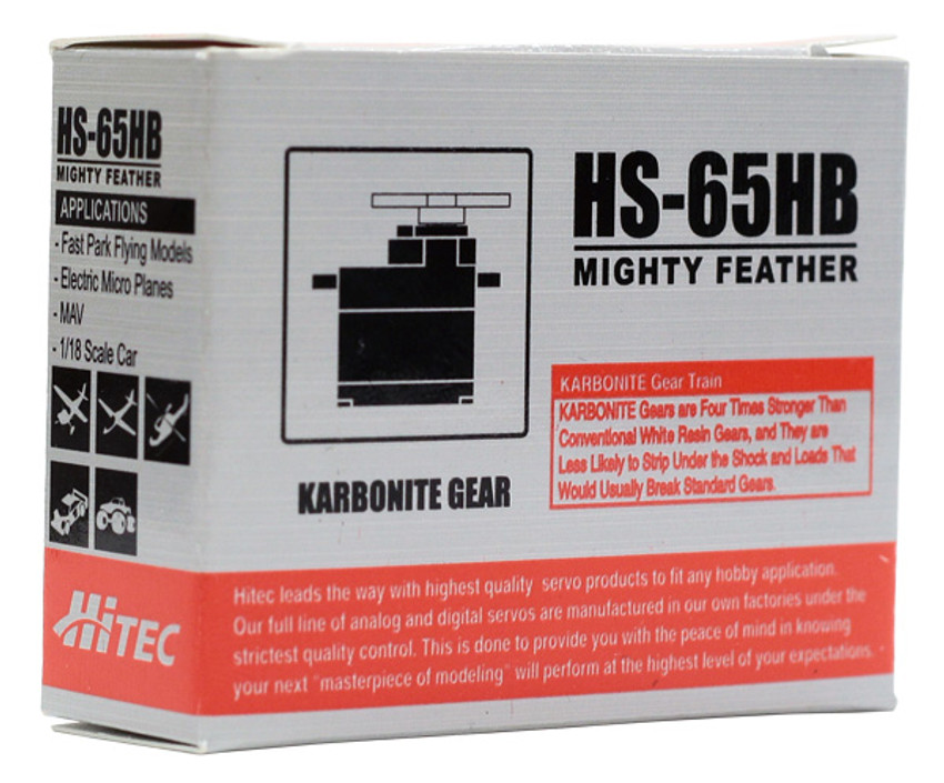HS-65HB Servo-Clockwise (Stock) - ServoCity®
