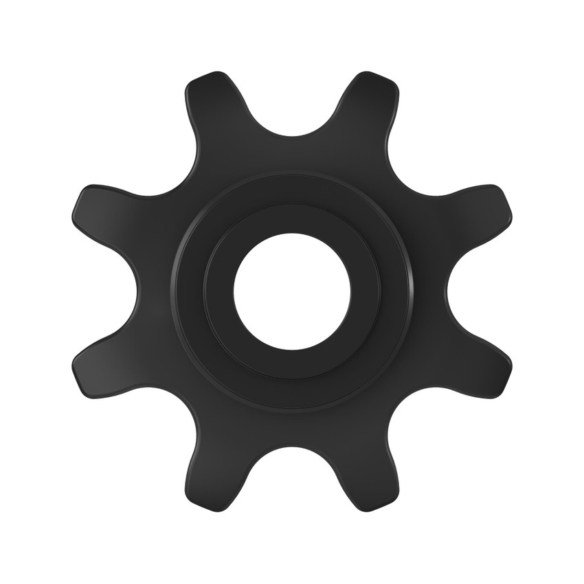 8mm Pitch Slip-Fit Idler Sprocket (6mm Bore, 8 Tooth) - 2 Pack