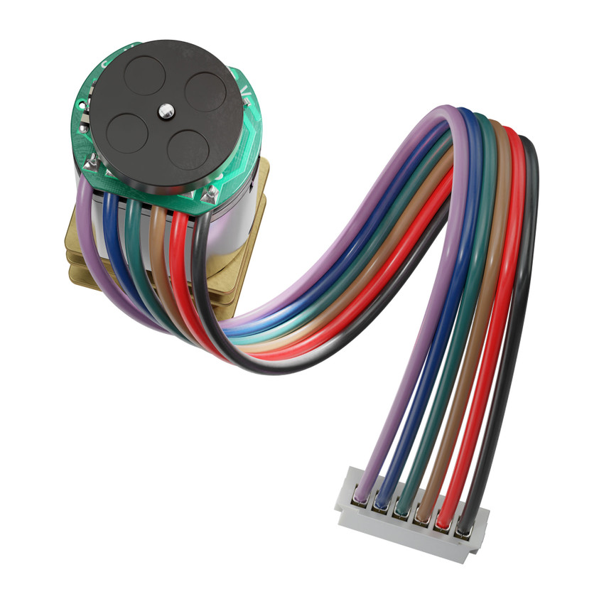 Premium N20 Gear Motor (30:1 Ratio, 900 RPM, with Encoder)