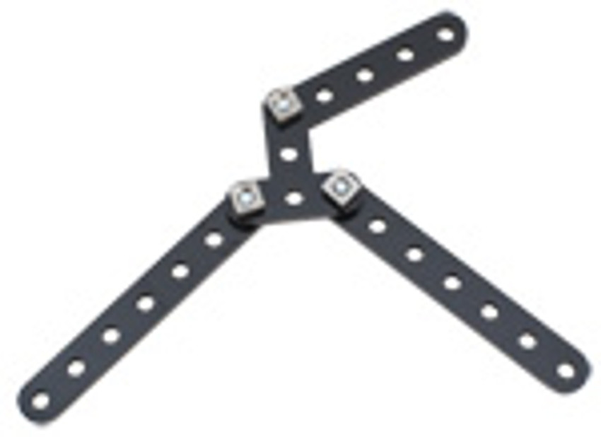 Plastic Flat Beam (13 Hole, 4.62" Length) - 2 Pack