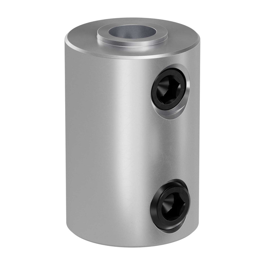 Set-Screw Shaft Coupler (3/16" Round Bore to 1/4" Round Bore)