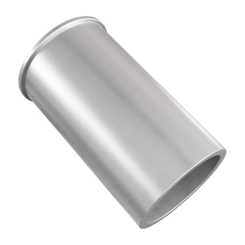 4102 Series Aluminum Flanged Tube (27mm ID x 32mm OD, 55mm Length)