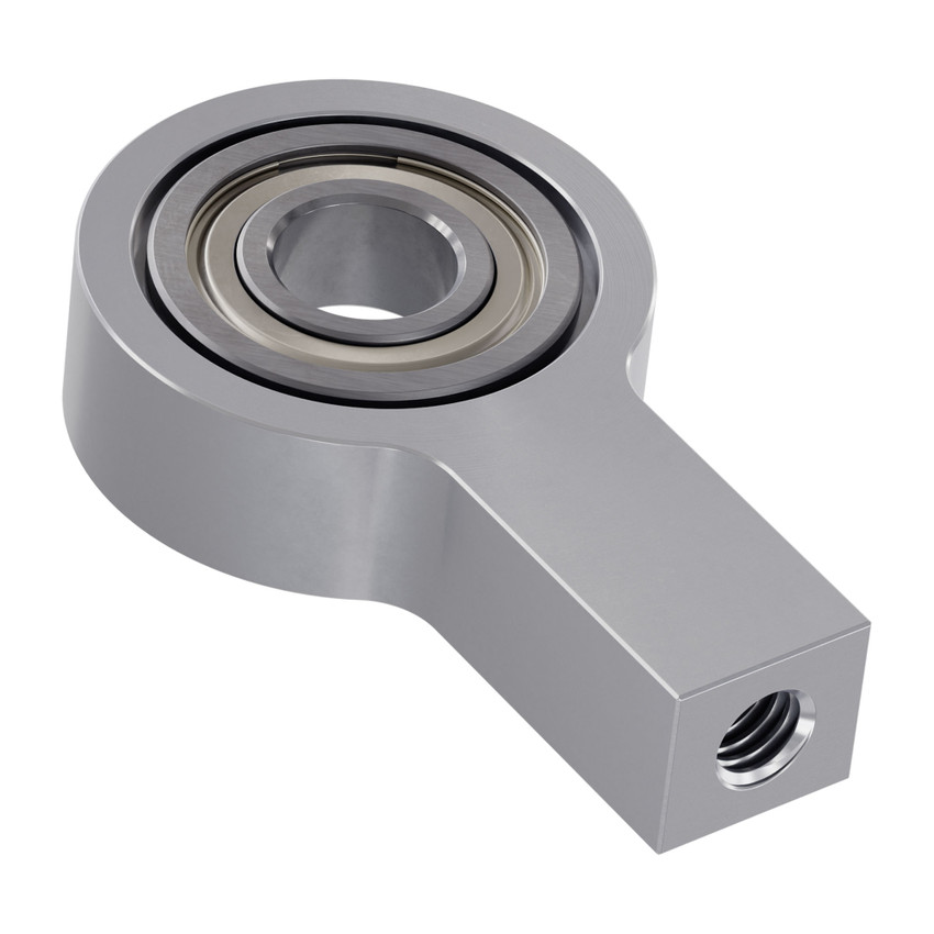 1/4" Bore 1-Side, 1-Post Pillow Block (24mm Height)