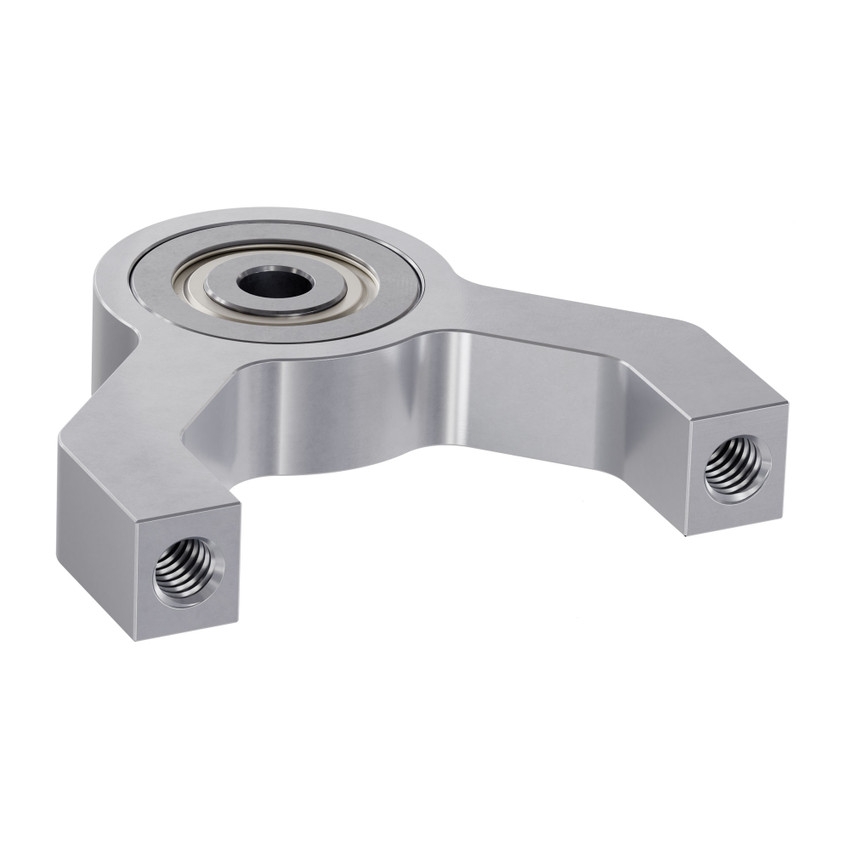 4mm Bore 1-Side, 2-Post Pillow Block (24mm Height)