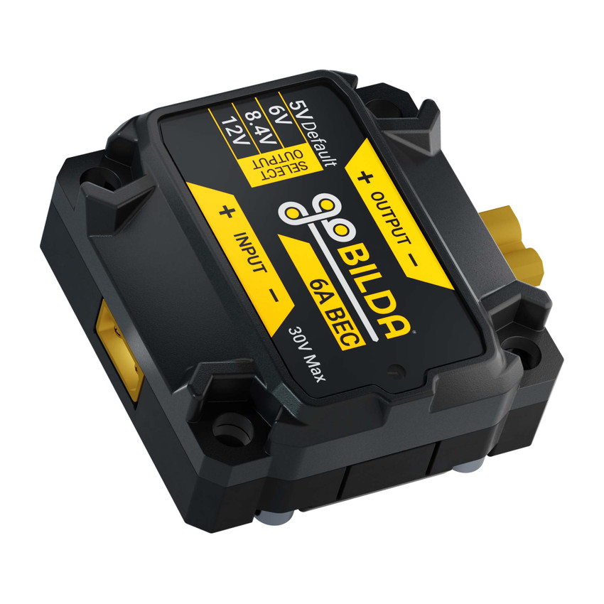 6A BEC / Voltage Regulator (6-24V Input, 5V, 6V, 8.4V, 12V Output, XT30 Connectors)