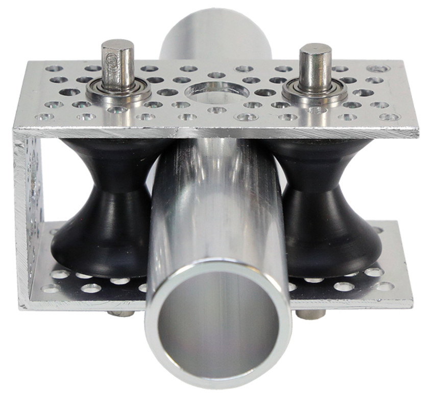 1/4" Bore Press-Fit Tube Roller, Acetal