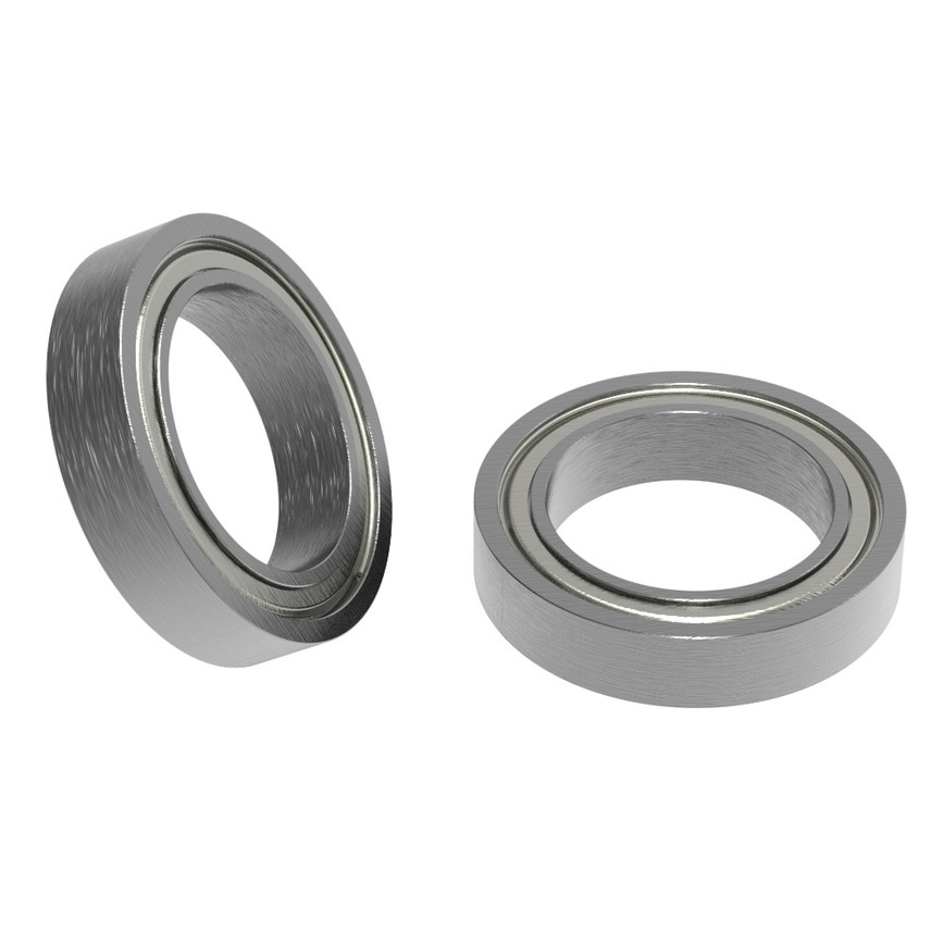 1/2" ID Non-Flanged Ball Bearing (3/4" OD, 5/32" Thickness) - 2 Pack