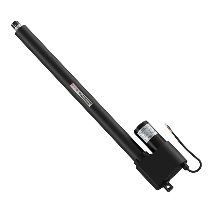 12V Super-Duty Linear Actuator (1010lb Thrust, 0.7"/sec, 18" Stroke)