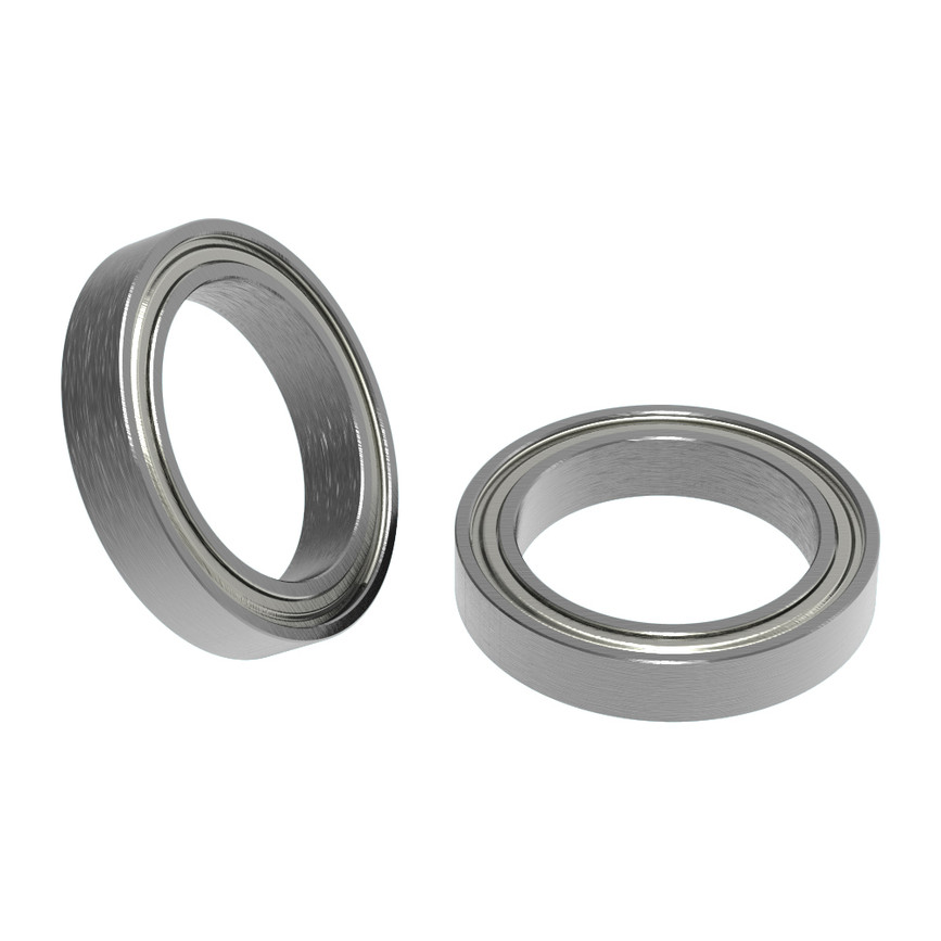 5/8" ID Non-Flanged Ball Bearing (7/8" OD, 5/32" Thickness) - 2 Pack