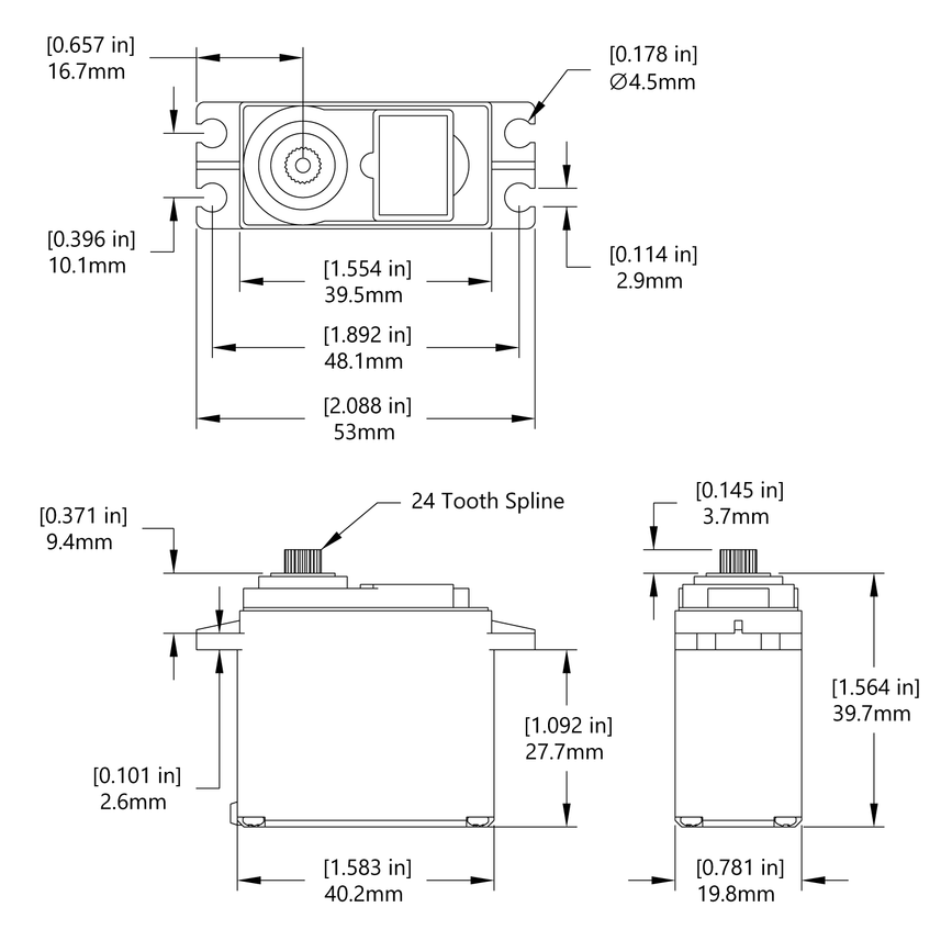 HS-485HB Schematic
