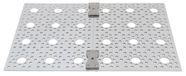 3 x 8 Hole Pattern Plate (4.50" x 12.00")