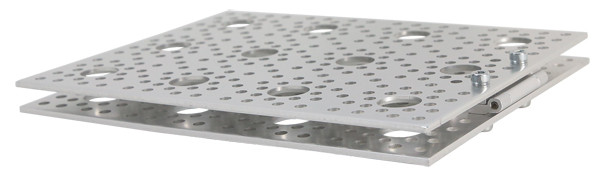 3 x 8 Hole Pattern Plate (4.50" x 12.00")