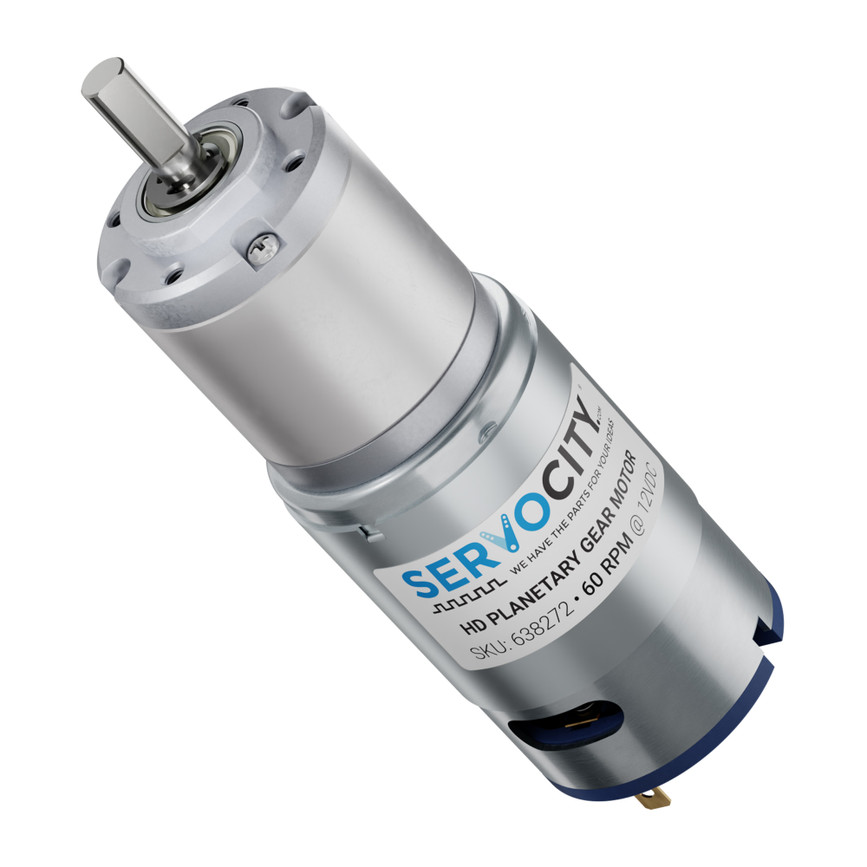 60 RPM HD Premium Planetary Gear Motor