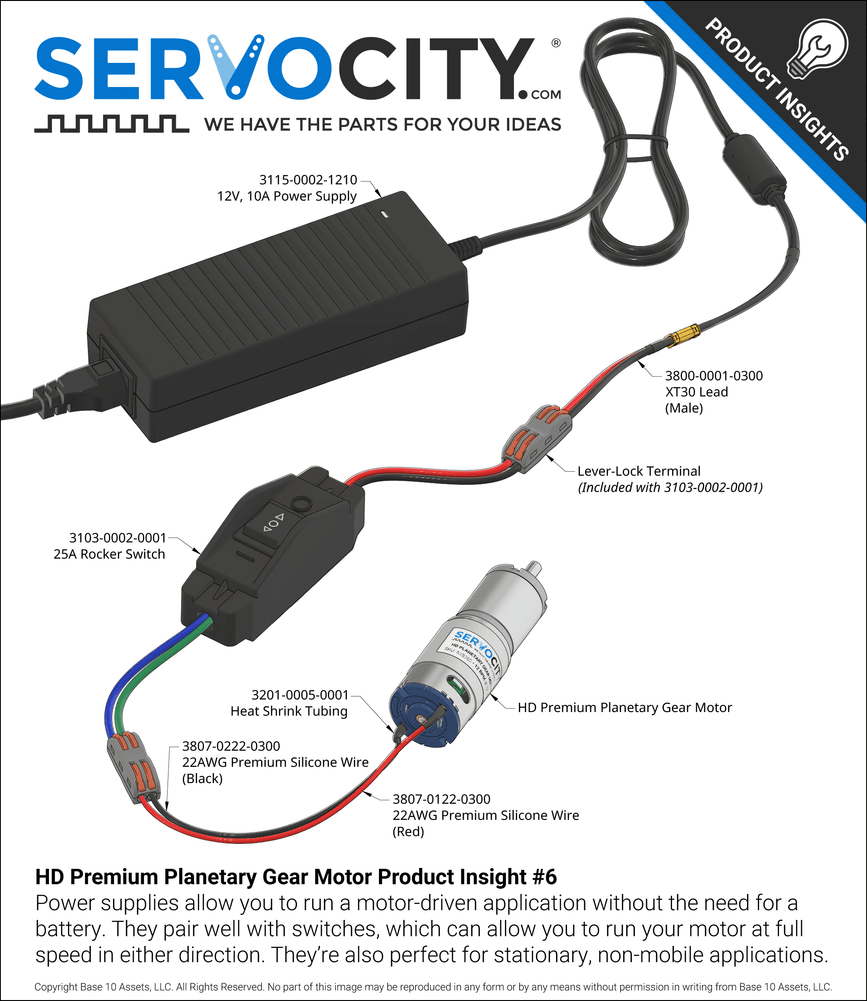 HD Premium Planetary Gear Motor Product Insight #6