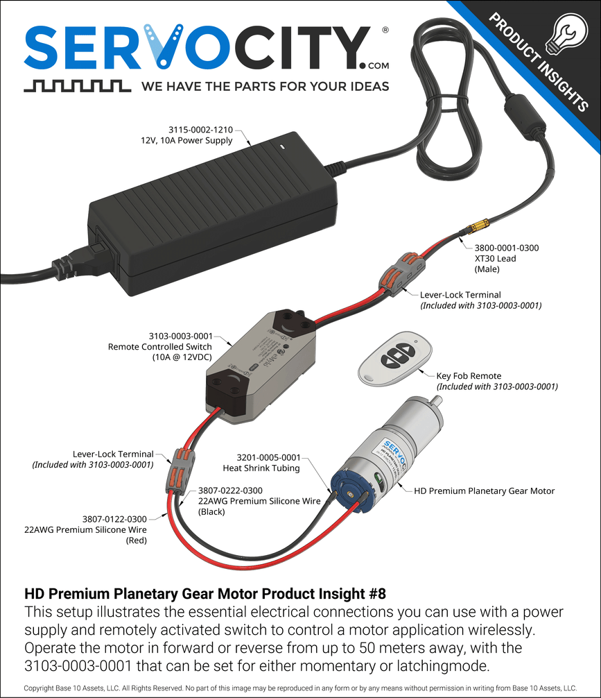 HD Premium Planetary Gear Motor Product Insight #8