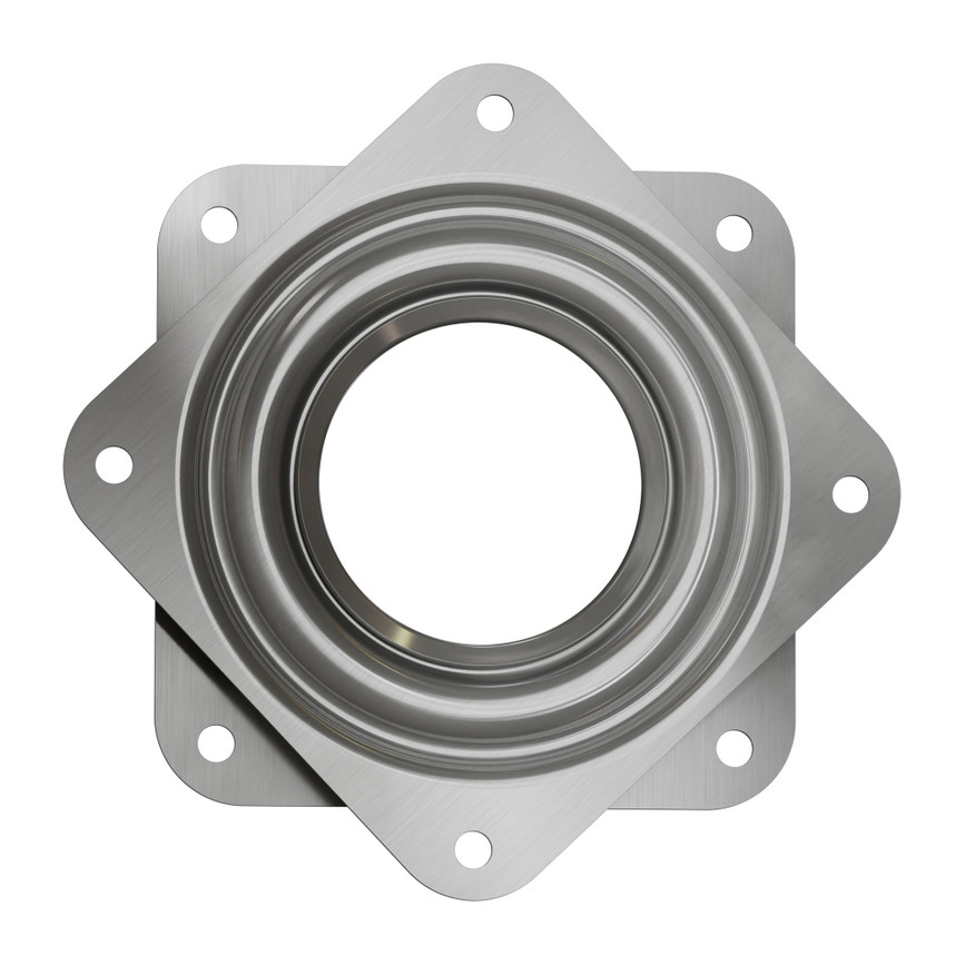 3" Square Ball Bearing Turntable (25lb Capacity)