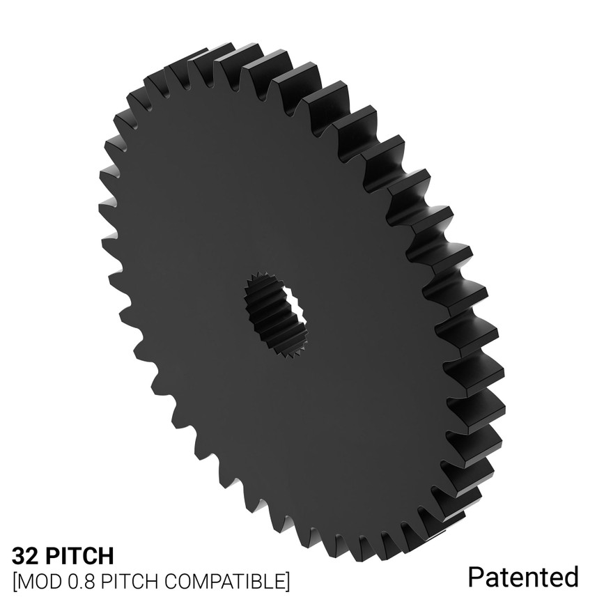 32P, 40 Tooth, 24T C1 Spline Servo Mount Gear (Acetyl)