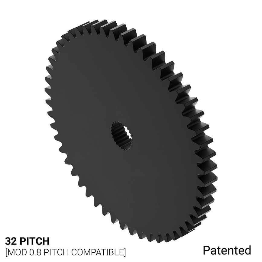 32P, 52 Tooth, 24T C1 Spline Servo Mount Gear (Acetyl)