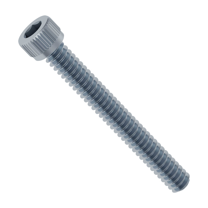 6-32 x 1.125" (1-1/8) Zinc-Plated Socket Head Machine Screw