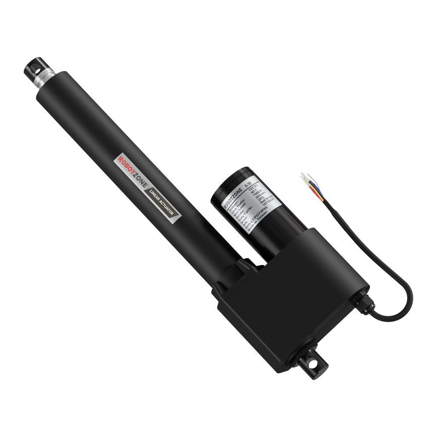 12V Super-Duty Linear Actuator (1570lb Thrust, 0.3"/sec, 8" Stroke)