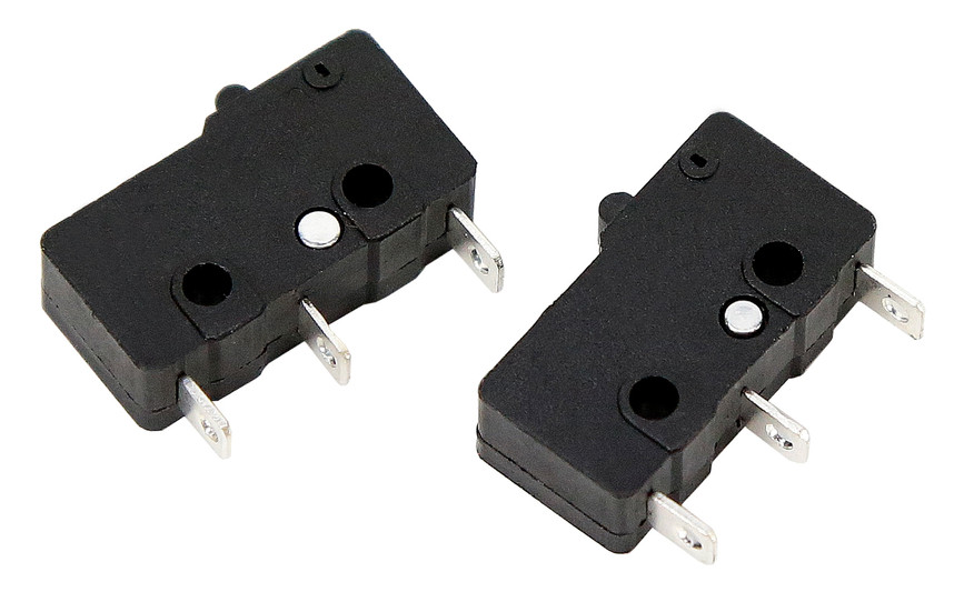 Micro Limit Switch (No Lever) - 2 Pack