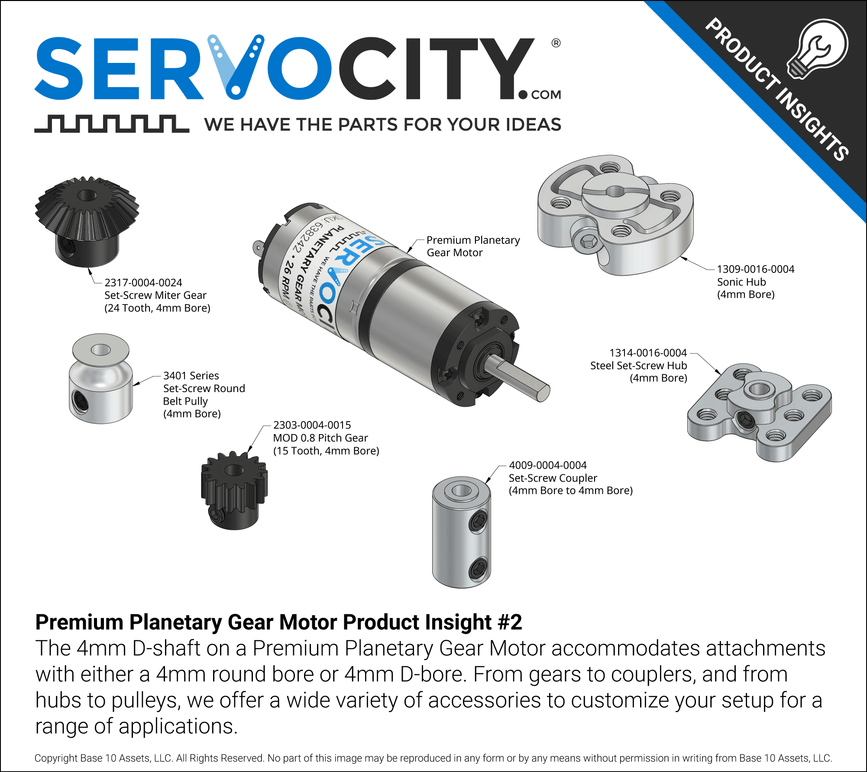 Premium Planetary Gear Motors Product Insight #2