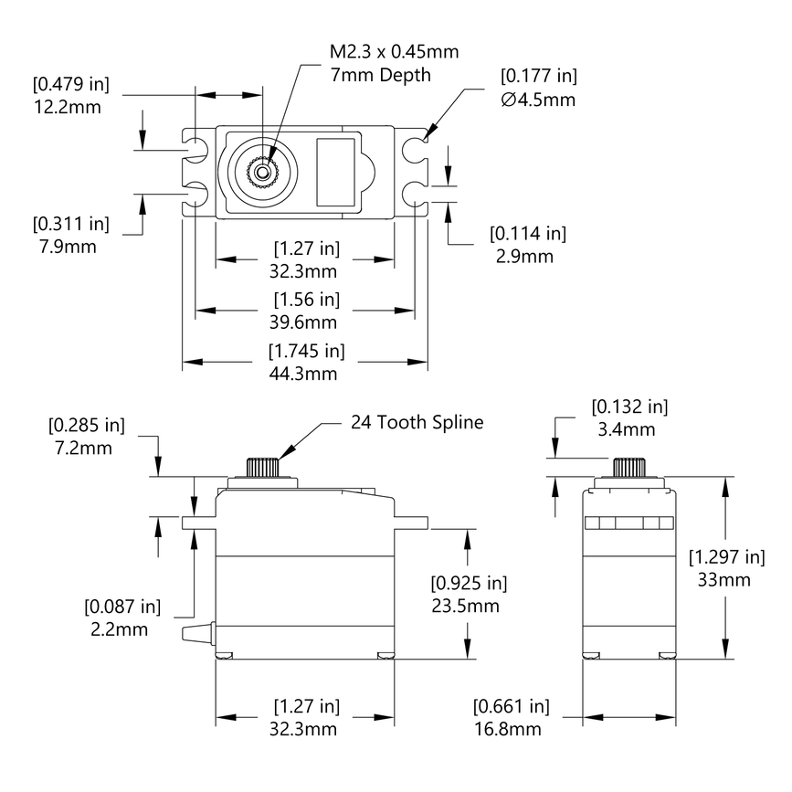 HS-225MG Schematic