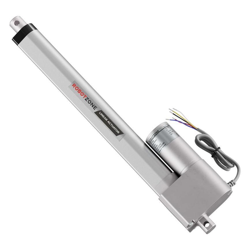 12V Heavy-Duty Linear Actuator (33lb Thrust, 1.7"/sec, 10" Stroke)