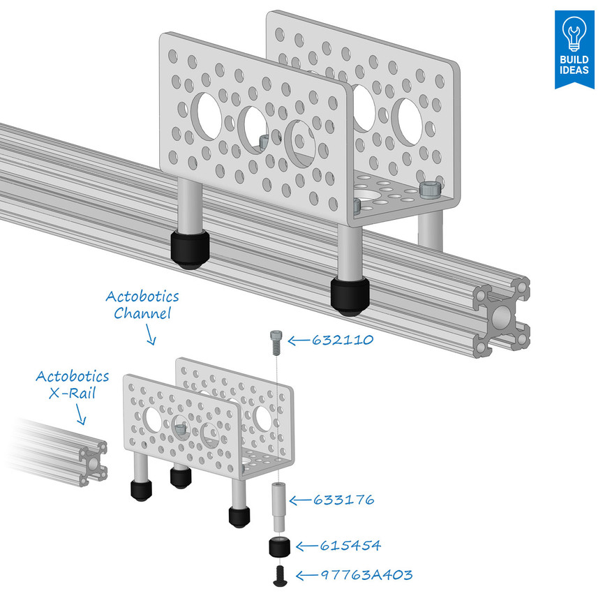 Mini V-Wheels (2 pack)