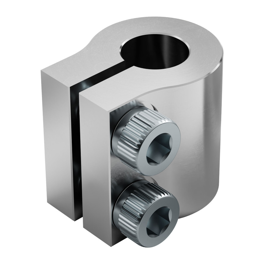 0.250" to 0.250" Clamping Shaft Coupler