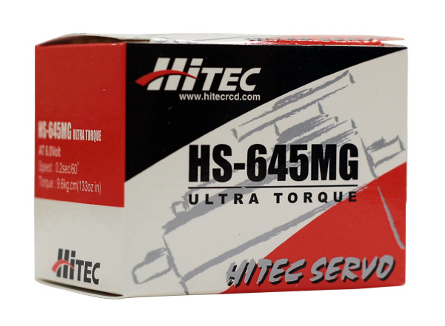 HS-645MG Servo-Clockwise (stock)-Stock Rotation